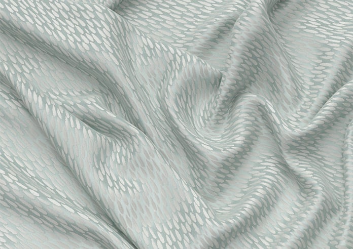 Dew Drop, Metallic Sky - Motorised Roman Blind - Image 4